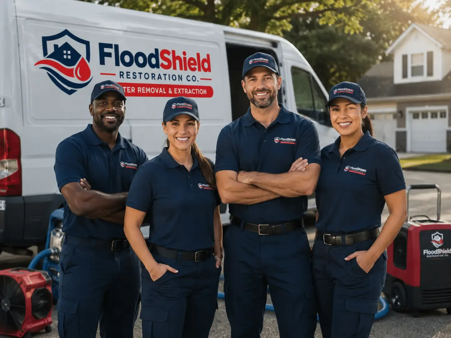 Flood Damage Restoration company in New Springfield, OH