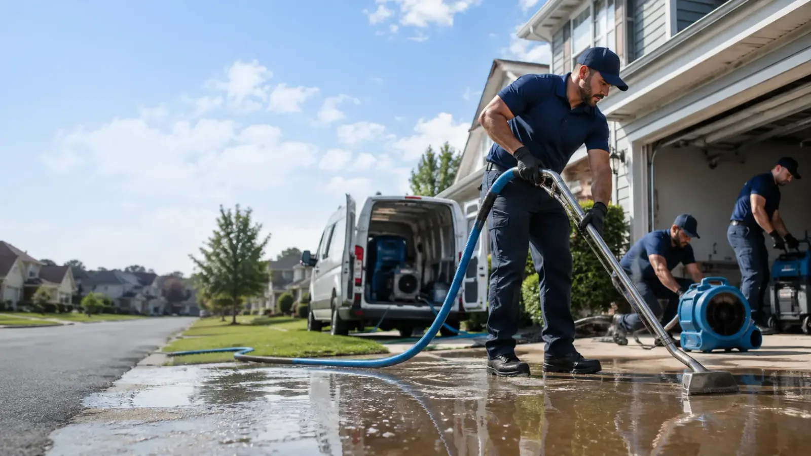 Flood Damage Restoration in New Springfield, OH
